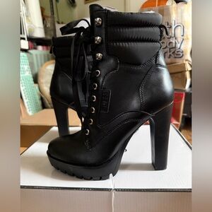 GUESS Black High Heel Boots